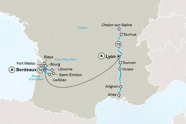 Iconic France 2026 - 21 Days (from Lyon to Bordeaux)