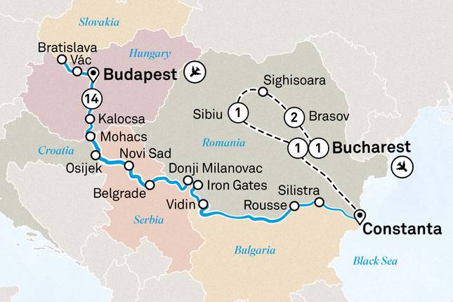 Lower Danube Discovery with Transylvania 2027
