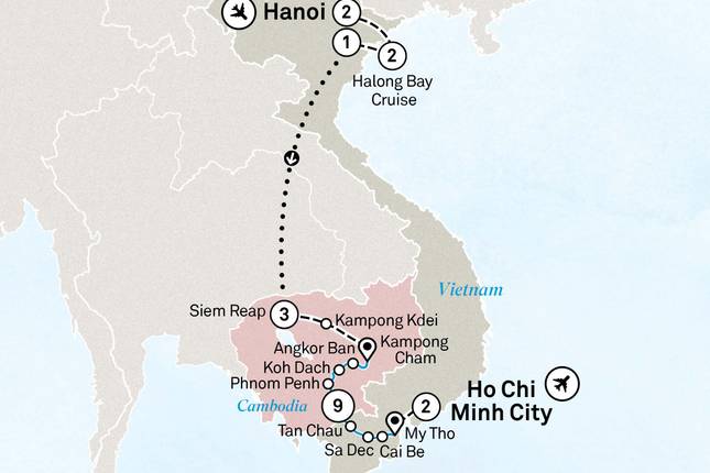 Highlights of Cambodia, Vietnam & Luxury Mekong 2027 - 20 Days