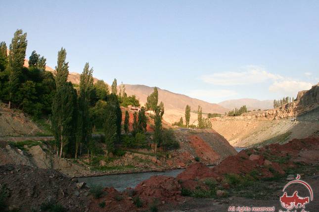 Heartland of Fann mountains