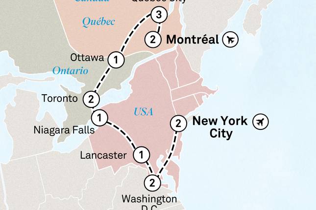 Eastern Canada & USA Explorer