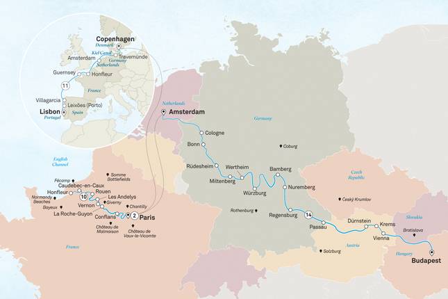 Grand Journey: Budapest to Lisbon