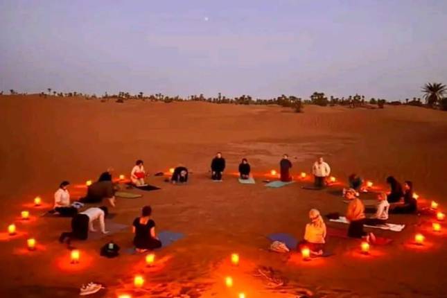 3-daagse kamelentocht door de Sahara vanuit Mhamid | Blue Turbans Adventures