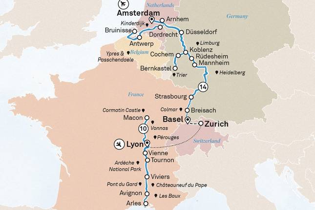Wondrous Europe 2026 - 25 Days (from Lyon to Amsterdam)