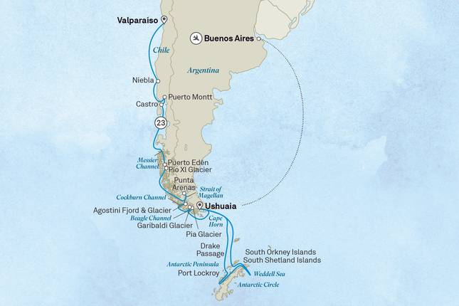 Ultimate Voyage: South America & Antarctica 2029
