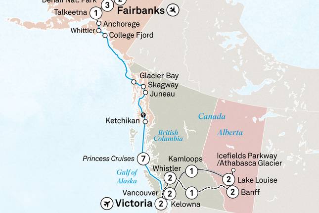 Canadian Rockies, Alaska & Arctic Circle 2027