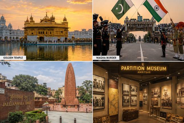 3-Days Amritsar Spiritual & Heritage Tour Golden Temple | Wagah Border | Punjabi Cultural Experience