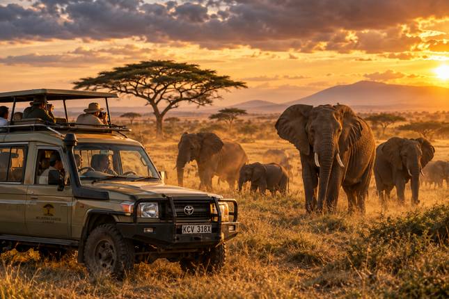 12 Day Budget Safari in Kenya and Tanzania (Group 4x4 Jeep Tour)