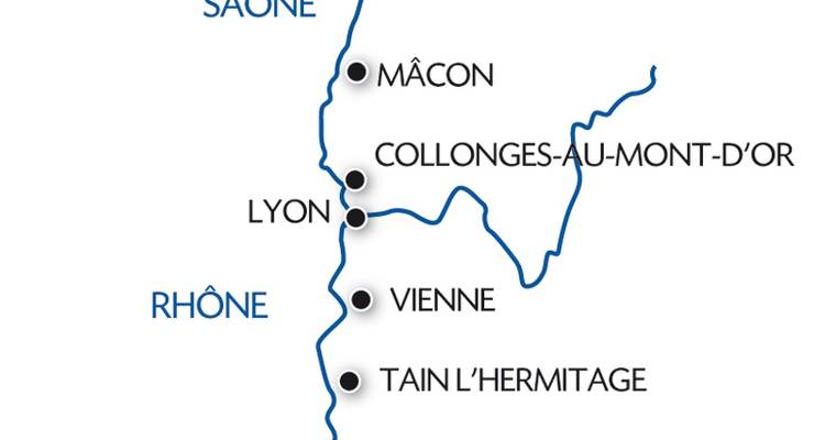 The Valleys of the Rhône and Saône: Gastronomy and vineyards (port-to-port cruise) - CroisiEurope River Cruises
