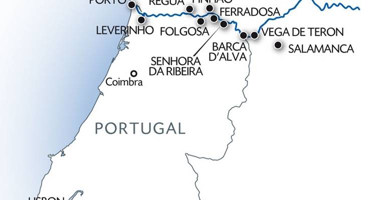 Lisbon, Porto and the Douro valley (Portugal) and Salamanca (Spain) (port-to-port cruise) - CroisiEurope River Cruises
