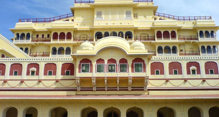 A grand historic building with intricate designs.