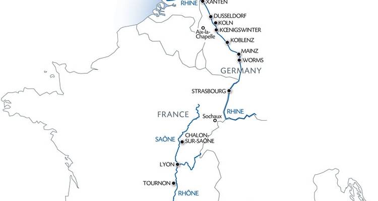 Travel from the North Sea to the Mediterranean and Discover Two Mighty Rivers - CroisiEurope River Cruises