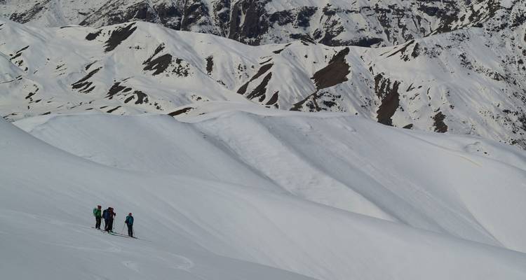 Ski touring in Damavand area - IranPlateau