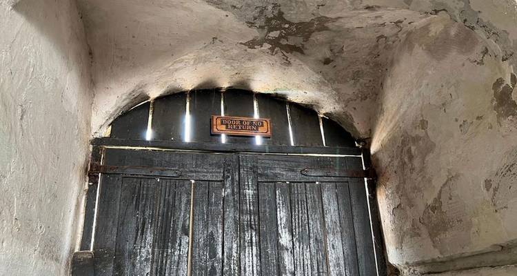 Vista interior de la Puerta del No Retorno.