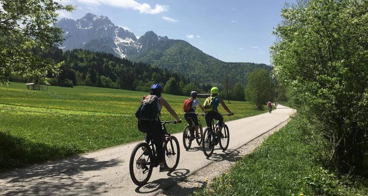 E-bike season opening in Soča valley, Slovenia - Positive sport