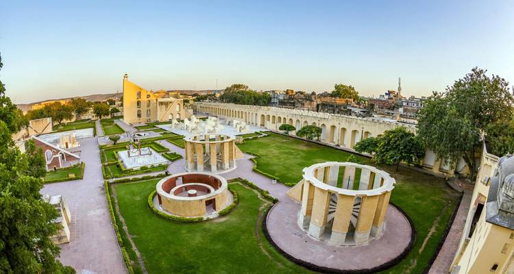 Observatorio Jantar Mantar en Jaipur.