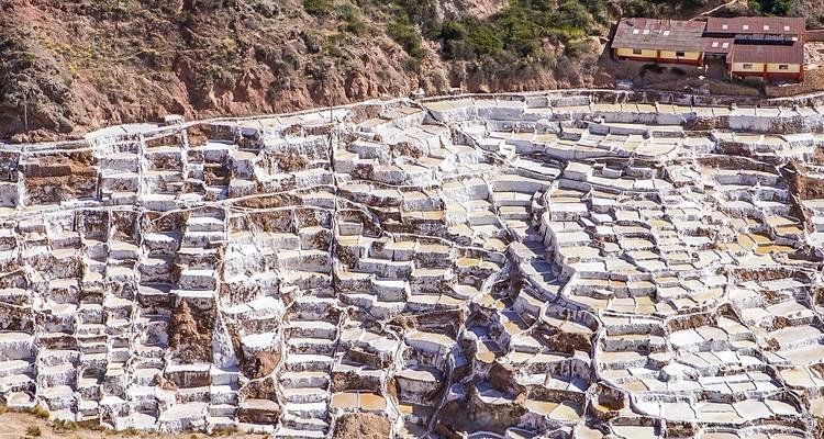 De zoutterrassen van Maras in de Heilige Vallei.