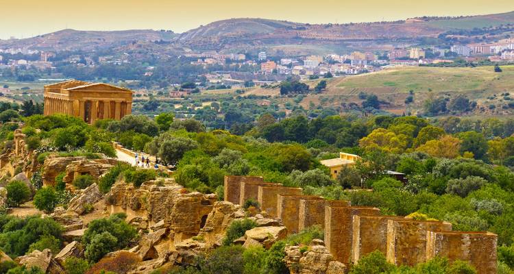 Valley of the Temples with ancient ruins and scenic backdrop.