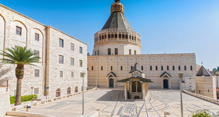 La Basilique de l'Annonciation à Nazareth.