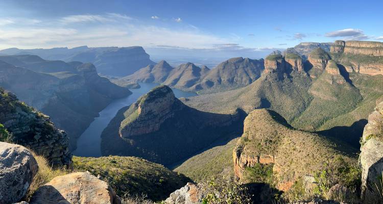 Schilderachtig uitzicht op Blyde River Canyon