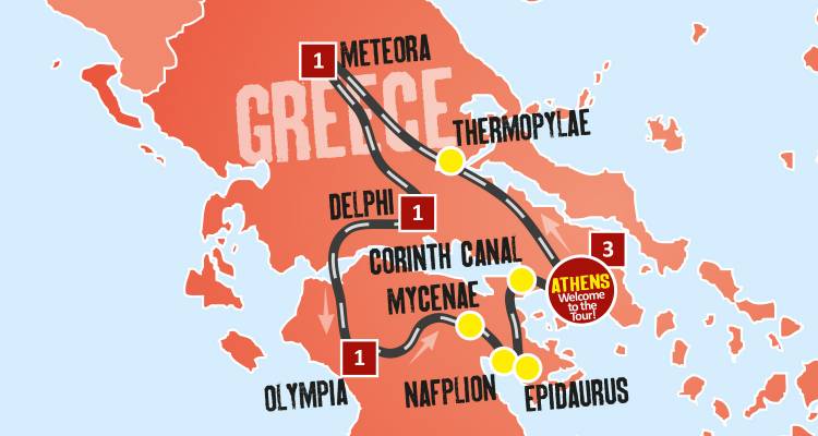 Taste of Greece Tour - 7 days - Expat Explore Travel