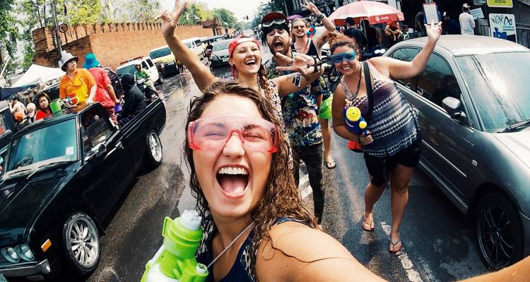 Songkran - Thailand New Year's Trip: 10 Days - The World's Greatest Waterfight - Free & Easy Traveler