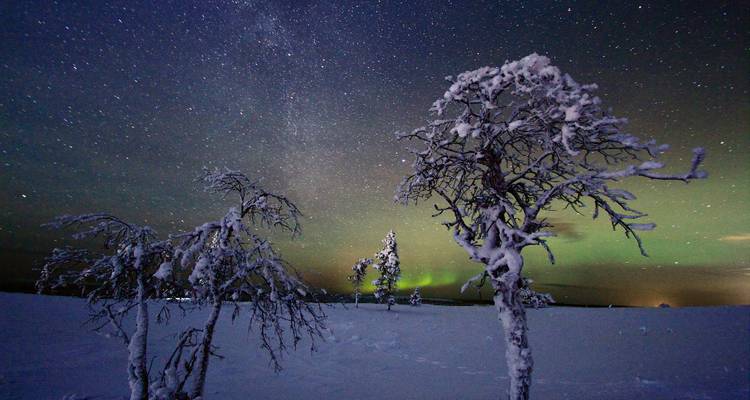Northern lights adventure to Northern Lapland, Vasatokka - Timetravels