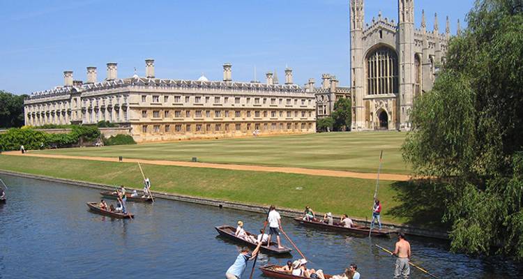 Cambridge City & University - From London - UK Study Tours