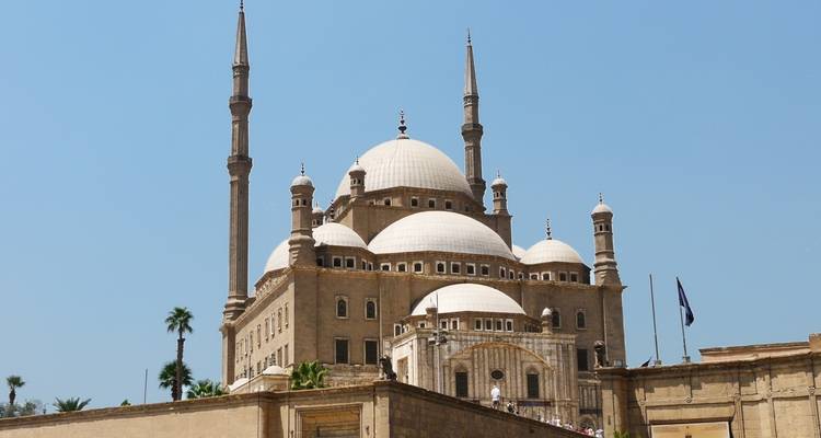 La Mosquée de Muhammad Ali au Caire, en Égypte.