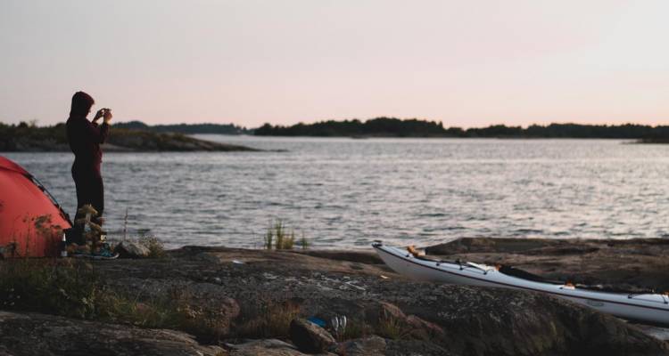 Self-guided Kayaking & Camping - Sweden 7 days! - Do the North