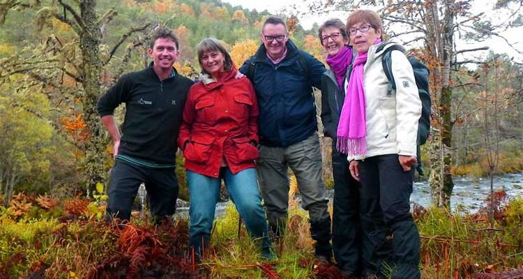 Wilderness Walking - Autumn Highlands - Wilderness Scotland