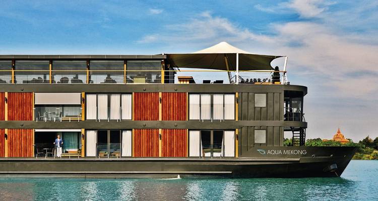 AQUA MEKONG - Explorer Cruise - 4NT - Upriver - High and Low Water Season (Ho Chi Minh to Phnom Penh) December to Mid-August - Aqua Expeditions