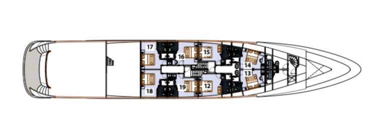 Lower Deck plan
