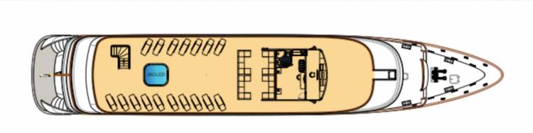 Sun Deck plan