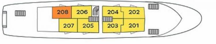 Upper Deck plan