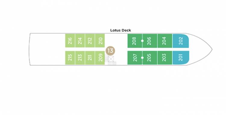 Lotus Deck  plan