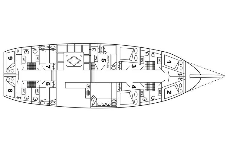 Plan de Bateau