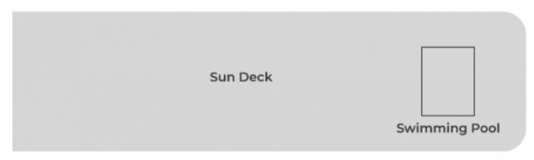 Plan de  Sun Deck