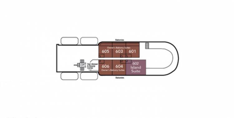 Explorer Deck plan