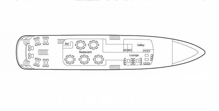 Upper Deck  plan