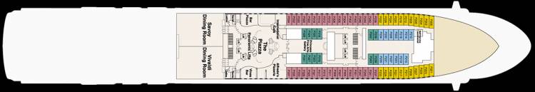 Plaza Deck plan