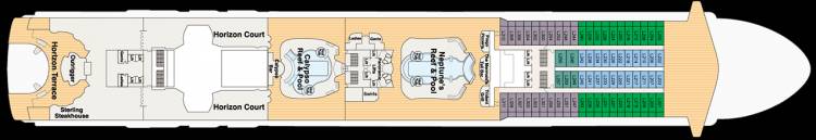 Lido Deck plan