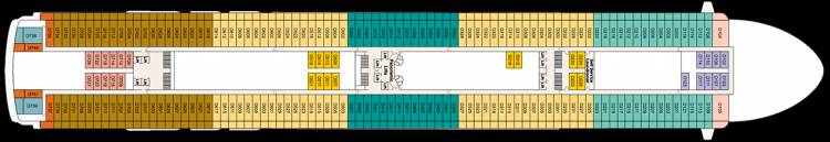 Dolphin Deck plan