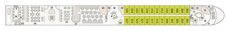 Plan de  Deck 4