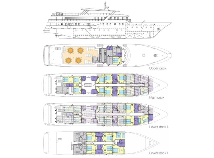 Deck plan  plan