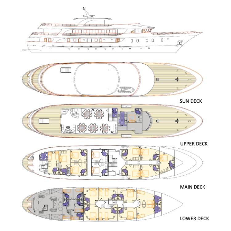 Deck Plan  plan