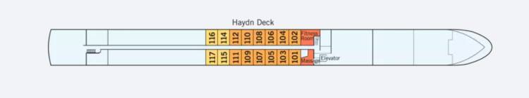 Haydn Deck Plan