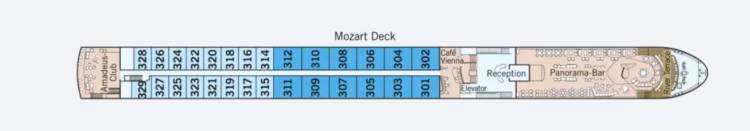 Mozart Deck Plan