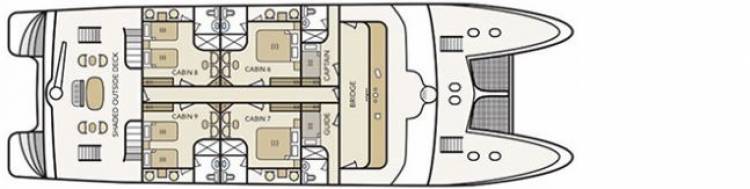 Upper Deck  plan
