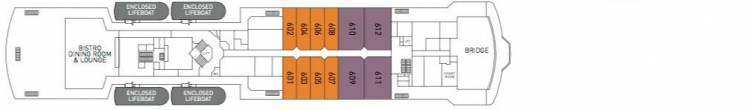 Plan de  Deck 6